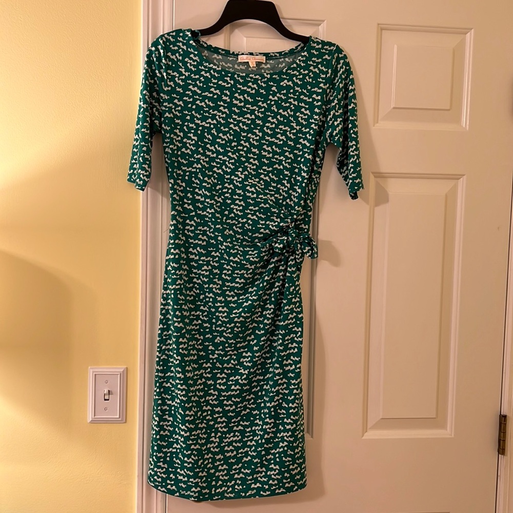 Maternity Faux wrap dress, size small